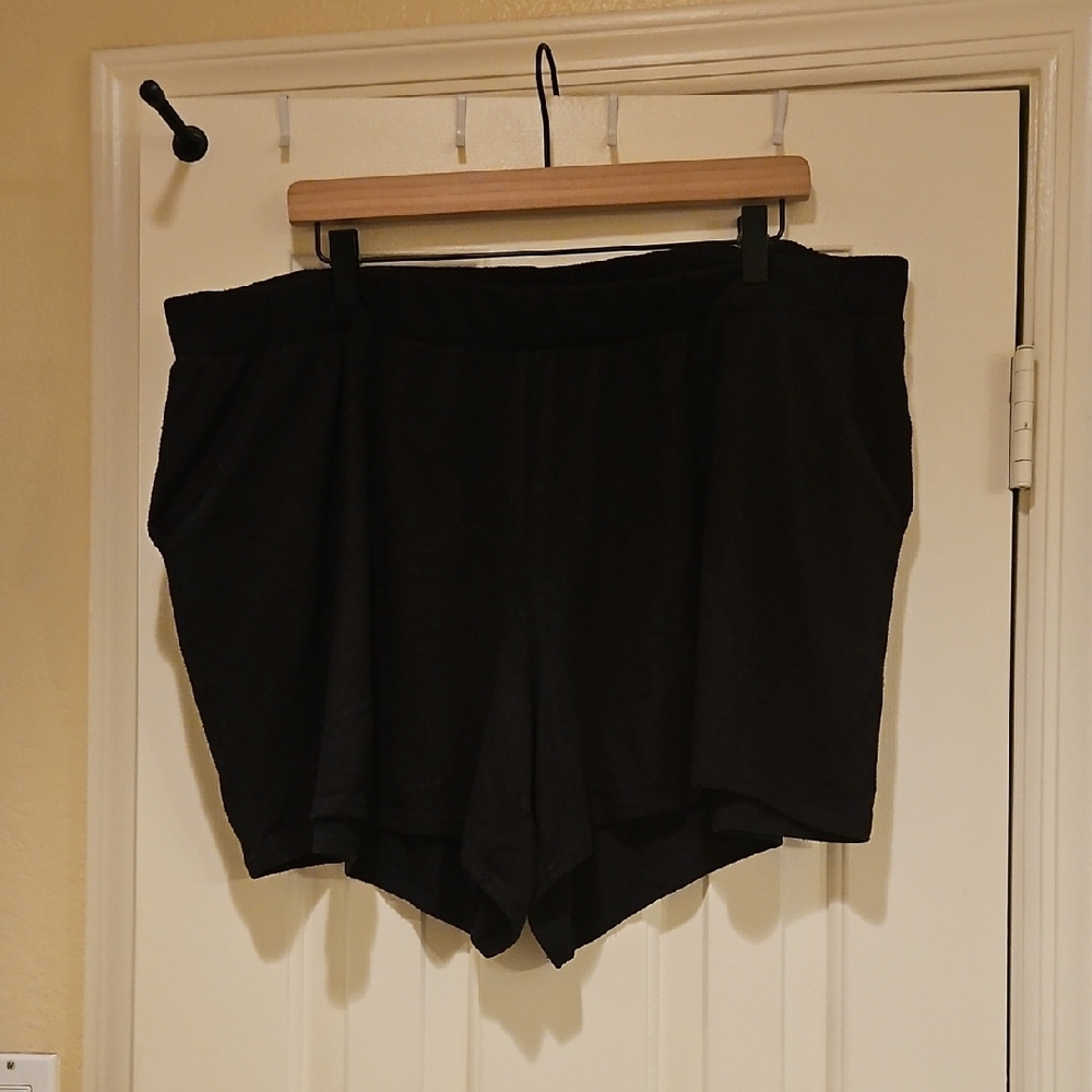 Black Casual Shorts